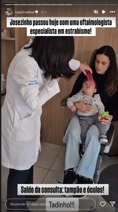 Nadja Haddad fala sobre o filho – Foto: Reprodução/Instagram @nadjahaddad