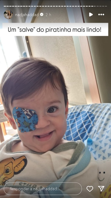 Nadja Haddad fala sobre o filho – Foto: Reprodução/Instagram @nadjahaddad