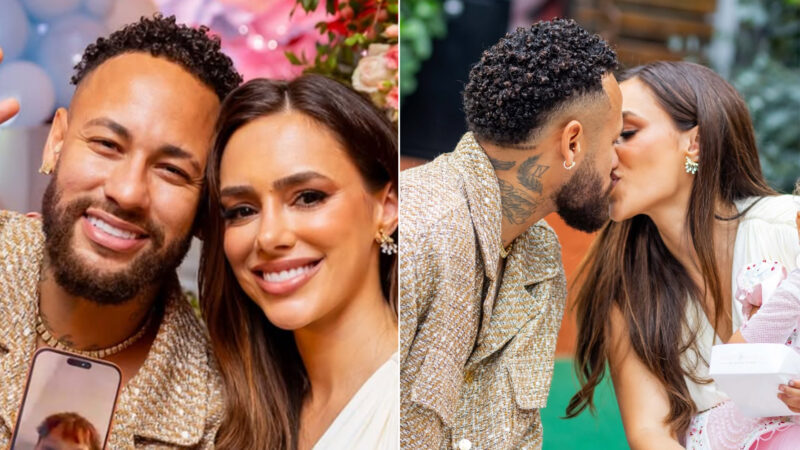 Crise? Bruna Biancardi exibe foto de beijão em Neymar Jr após rumores sobre o casal