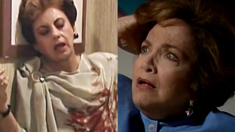 Beatriz Segall e Nathália Timberg em Vale Tudo - Foto: Reprodução / TV Globo