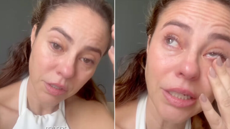 Paolla Oliveira chora ao se despedir de Heleninha, de Vale Tudo