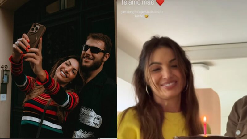Patrícia Poeta e o filho, Felipe Poeta - Foto: Reprodução / Instagram @patriciapoeta