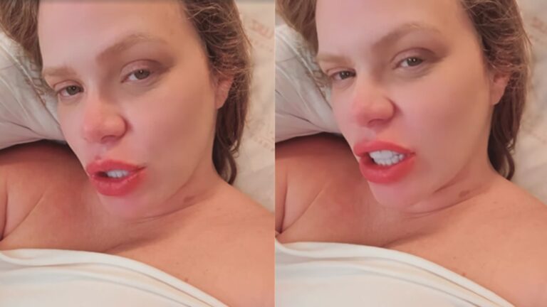 Grávida de gêmeos, ex-BBB Paulinha Leite se espanta com quantos quilos já ganhou: ‘Achei…’