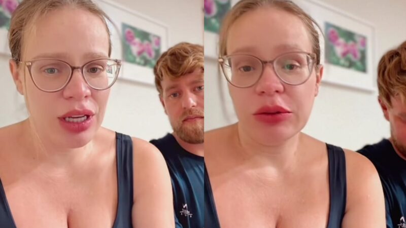 Ex-BBB Paulinha Leite fala sobre filho internado na semi-intensiva: ‘Orem por ele’