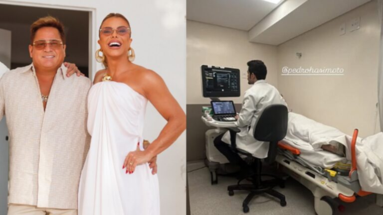 Poliana Rocha mostra ida de Leonardo ao hospital e explica o motivo: ‘Fazer’