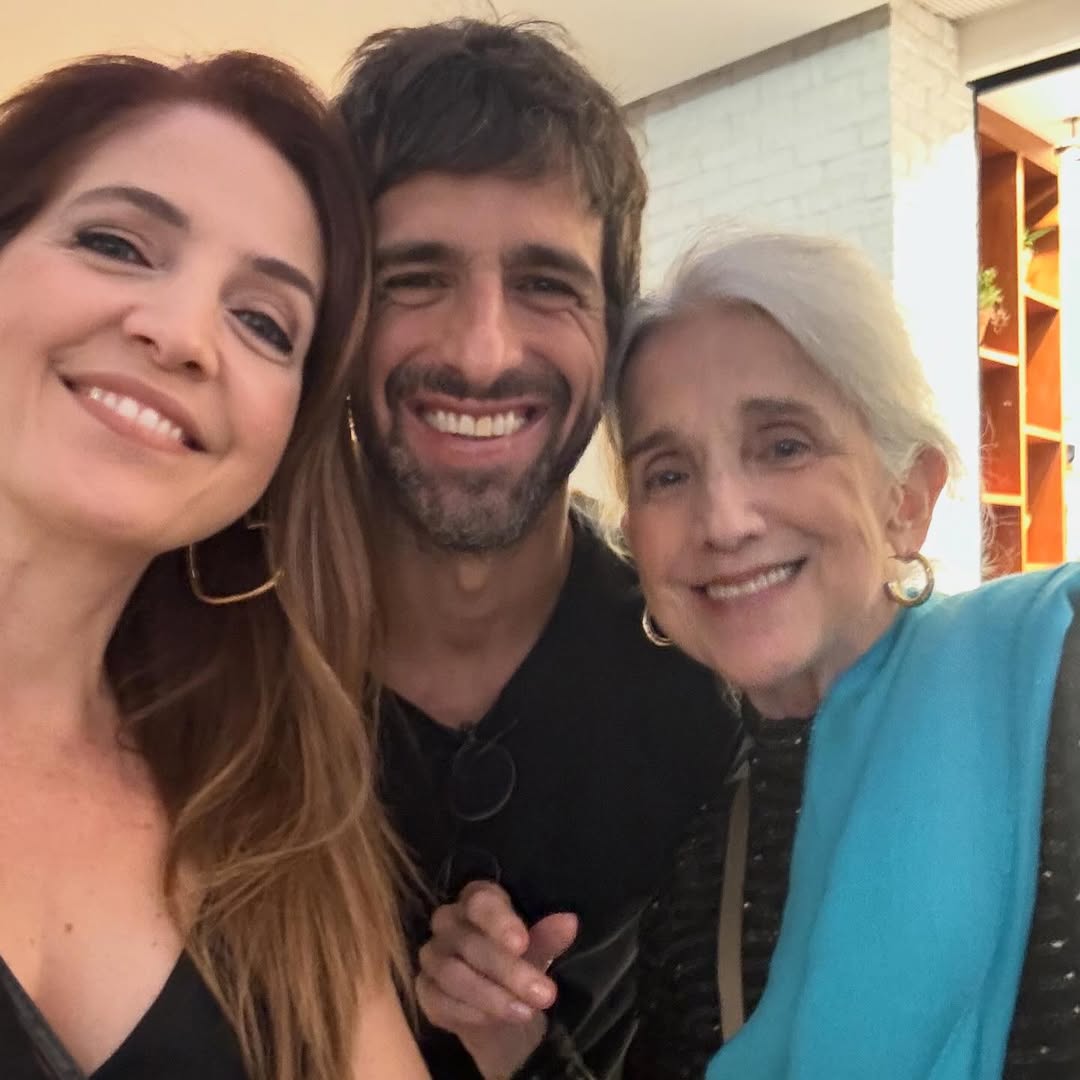 Poliana Abritta, Chico Walcacer e Theresa Walcacer - Foto: Reprodução / Instagram @polianaabritta