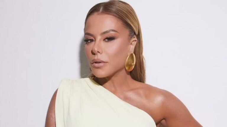 Poliana Rocha surge com look deslumbrante para a festa de Maria Flor: ‘Perfeita’