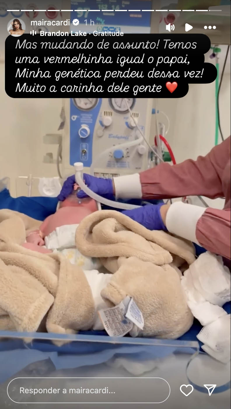 Maíra Cardi mostra a filha Eloah - Foto: Reprodução / Instagram