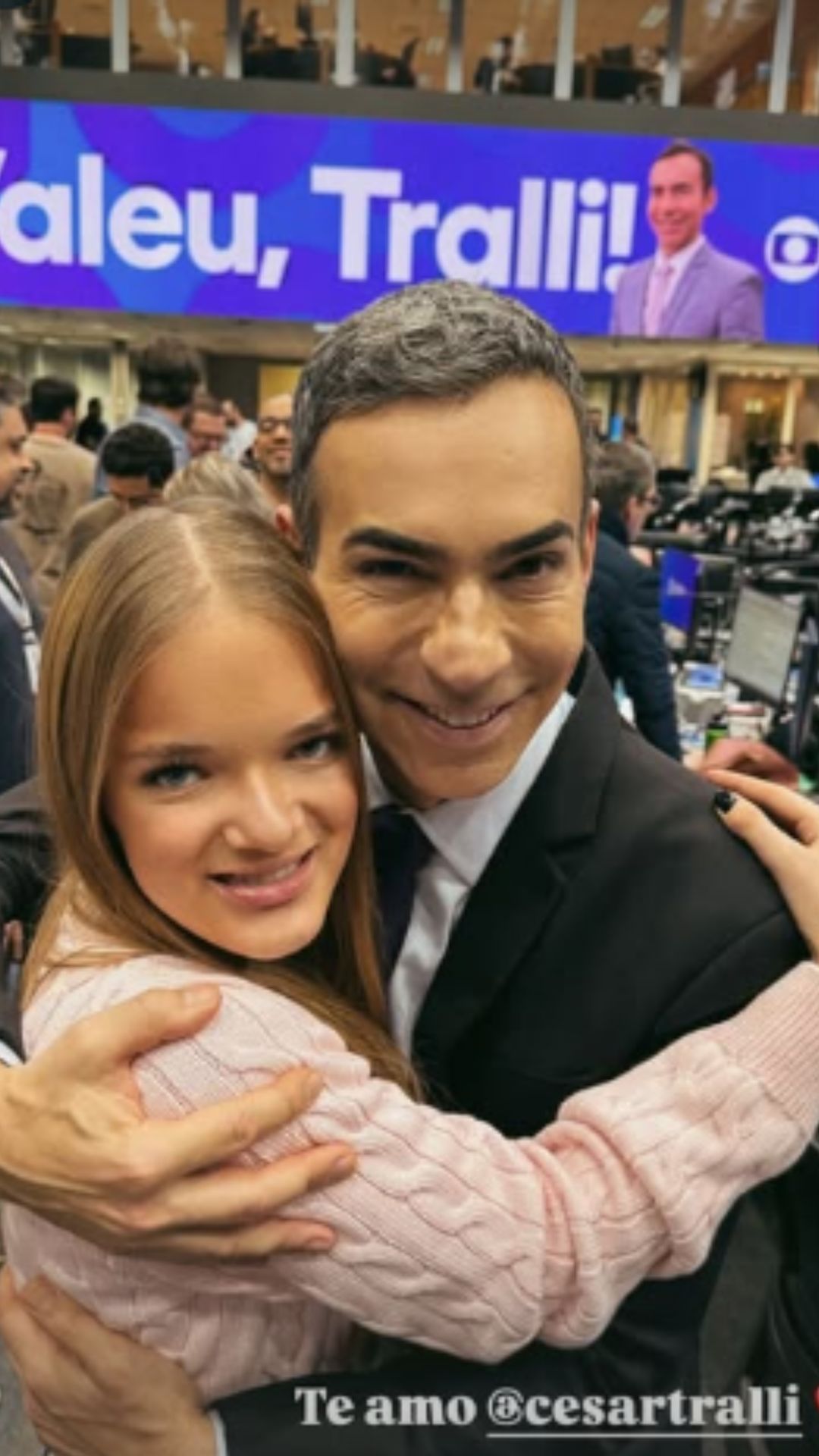Rafa Justus e César Tralli - Foto: Reprodução/Instagram