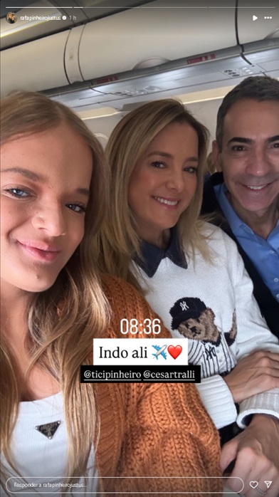 Stories de Rafaella Justus - Foto: Reprodução/Instagram @rafapinheirojustus