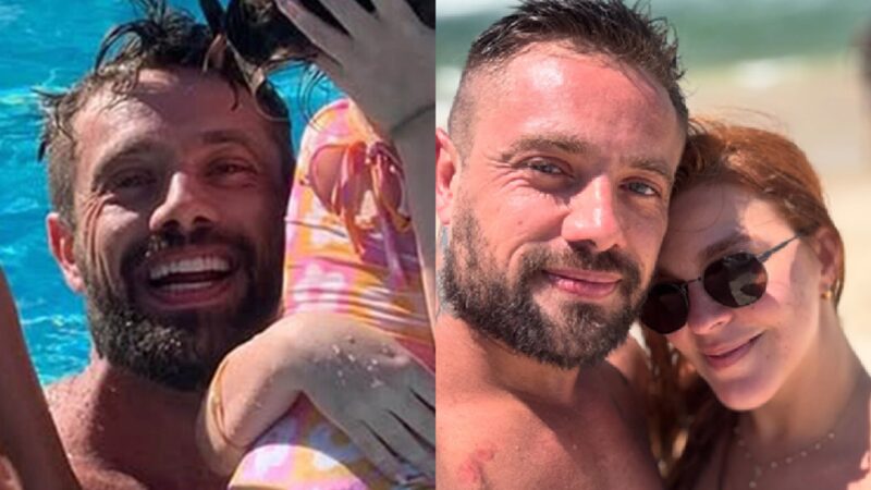 Namorada de Rafael Cardoso é sincera ao ver reencontro do ator com os filhos: ‘A gente…’