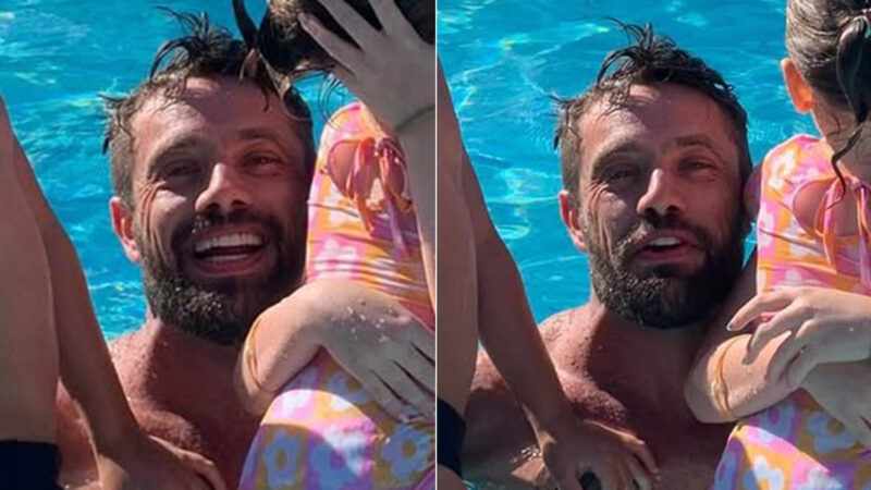 Pela primeira vez, Rafael Cardoso mostra os 3 filhos juntos