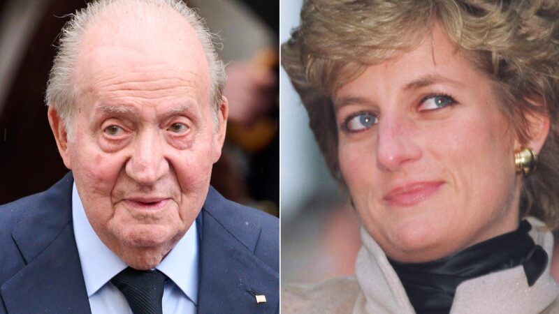 Ex-Rei Juan Carlos abre o jogo sobre rumores de affair com a princesa Diana