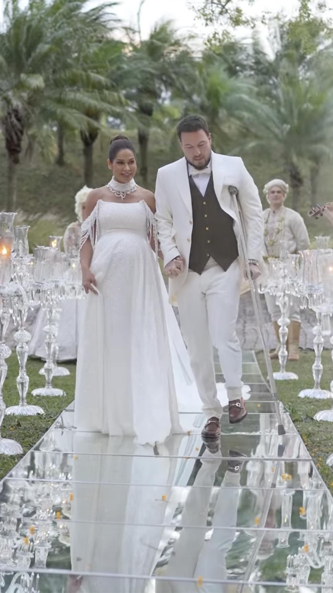 Renovação dos votos de casamento de Maíra Cardi e Thiago Nigro - Foto: Reprodução / Instagram @mairacardi