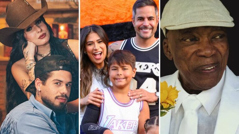 Ana Castela e Zé Felipe, família de Simone Mendes e saúde de Milton Nascimento marcam semana