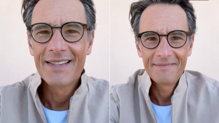 Rodrigo Santoro mostra fotos raras das duas filhas, Nina e Cora