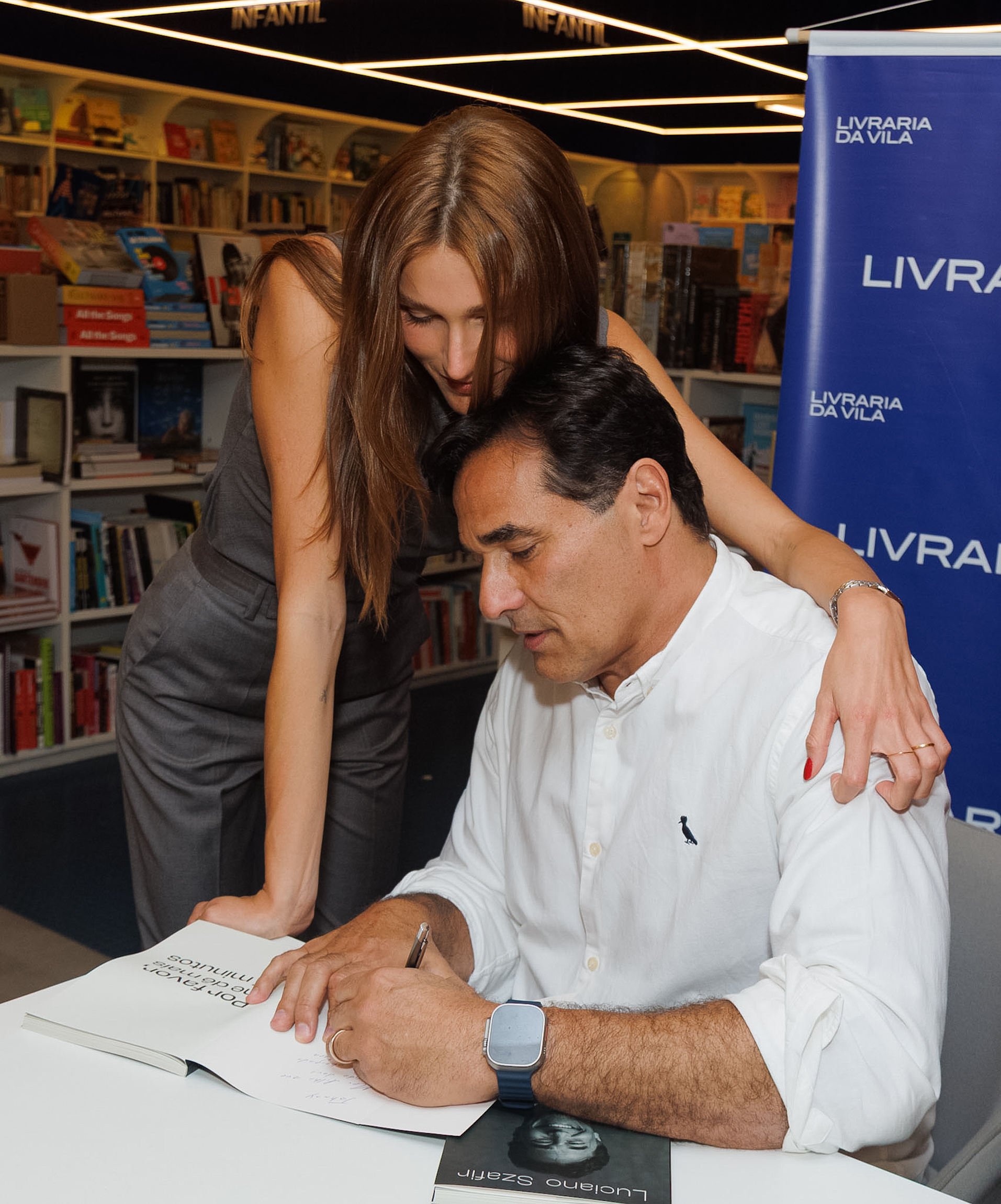Sasha Meneghel e Luciano Szafir - Foto: Clayton Felizardo / Brazilnews