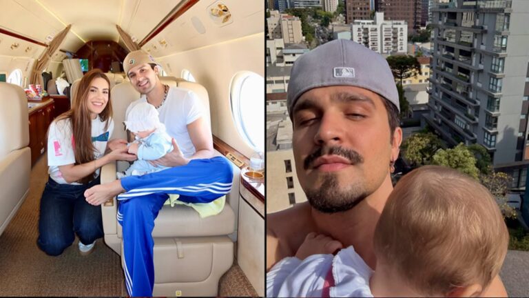 Veja o bolo personalizado do mesversário de Serena, filha de Luan Santana e Jade Magalhães