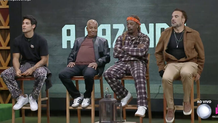 A Fazenda 17: Will, Toninho, Creo e Fabiano estão na sexta roça