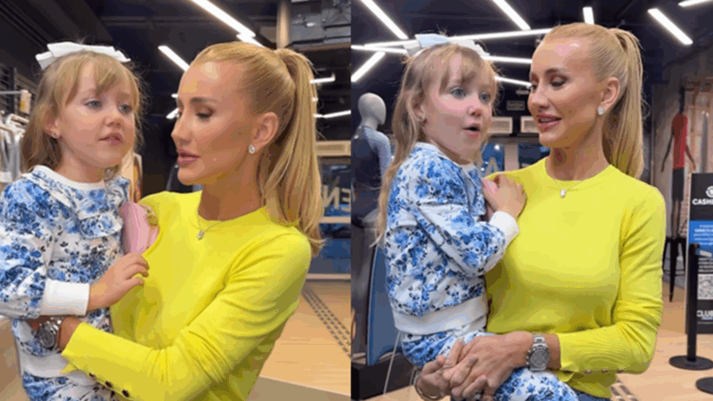 Ana Paula Siebert e a filha — Foto: Reprodução/ Instagram @anapaulasiebert