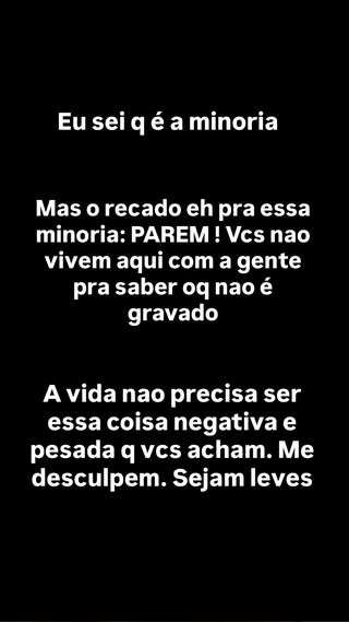 Stories de Lucas Bley - Foto: Reprodução / Instagram
