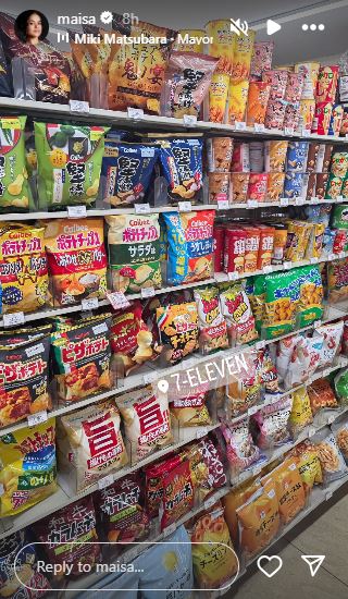 Stories de Maísa no Japão - Foto: Reprodução / Instagram