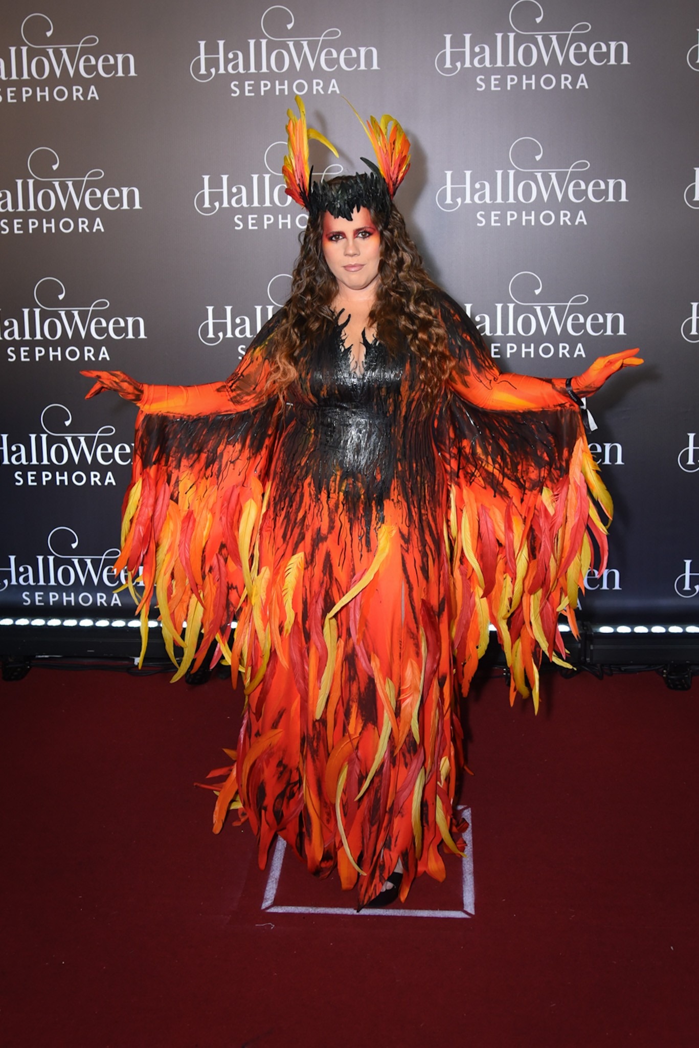 Tati Machado no baile de Halloween da Sephora - Foto: Andy Santana / Brazil News