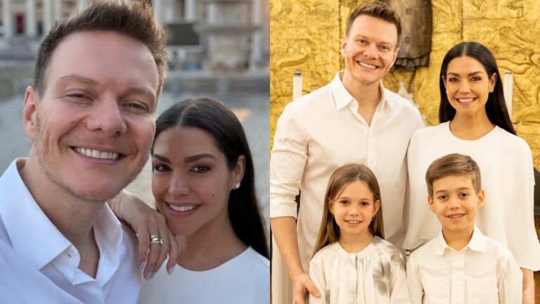 Thais Fersoza e Michel Teló comemoram aniversário de casamento em Roma