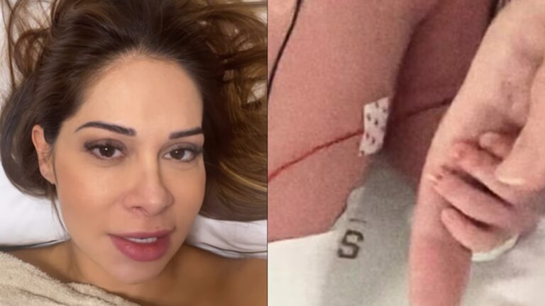 Maíra Cardi atualiza estado de saúde da filha após visita na UTI e desabafa: ‘Não consegui’