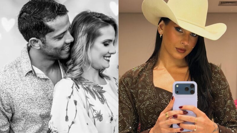 Thiago de Souza, Paula Castela e Ana Castela - Foto: Reprodução / Instagram