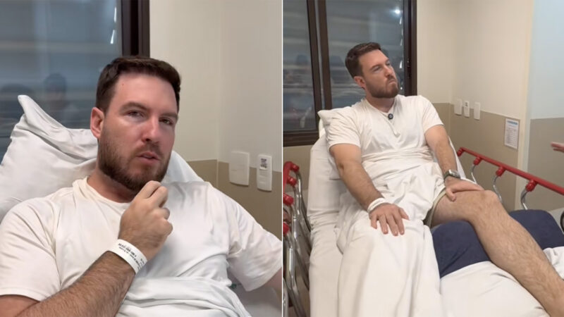 Thiago Nigro revela qual foi o diagnóstico após ir ao hospital em renovação de votos