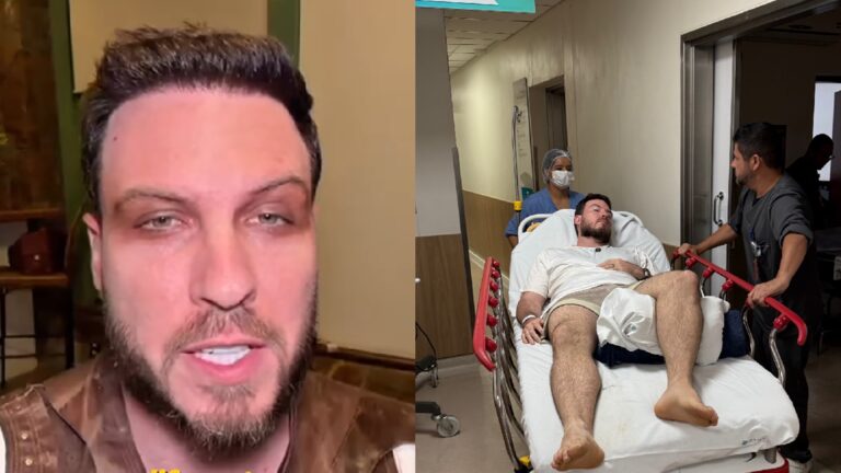 Thiago Nigro revela que precisou ir ao hospital após acidente e desabafa: ‘Uma loucura’
