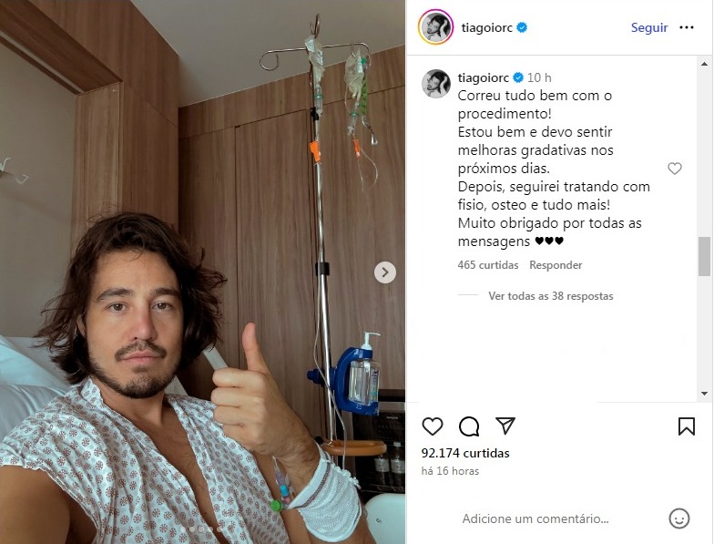 Tiago Iorc - Reprodução/Instagram @tiagoiorc