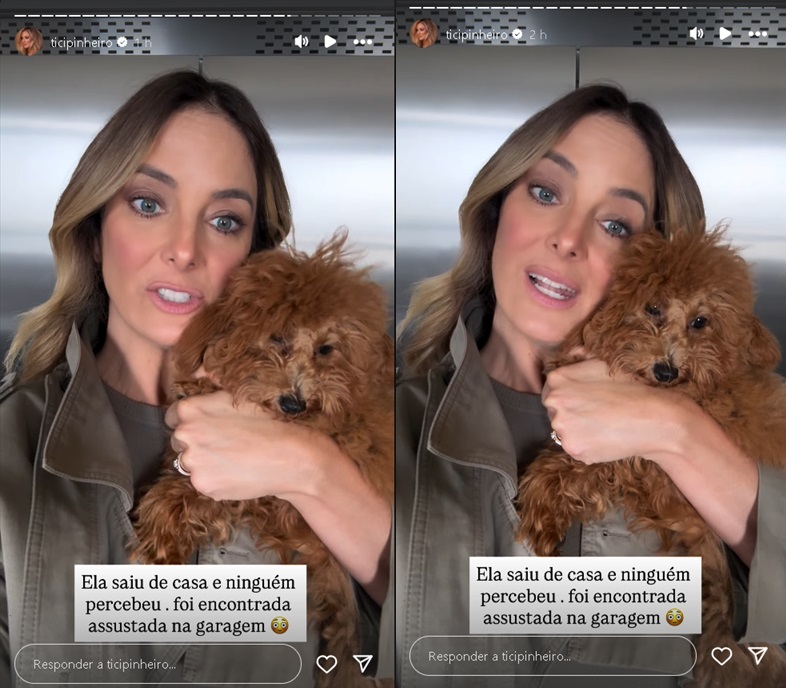 Ticiane Pinheiro e Nutella - Foto: Reprodução/Instagram @ticipinheiro