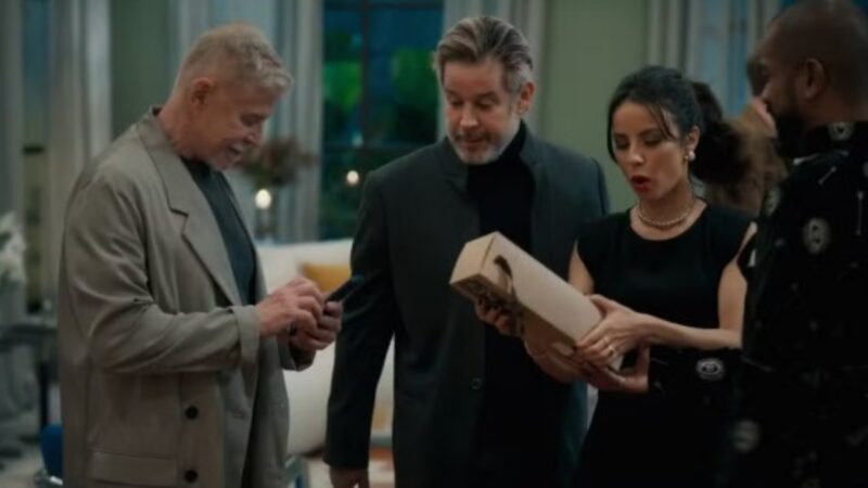 Kasper (Miguel Falabella), Ferette (Murilo Benício), Zenilda (Andréia Horta) e João (Samuel de Assis)