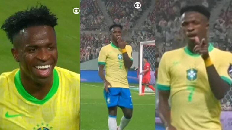 Saiba para quem Vini Jr. dedicou o gol marcado pela Seleção Brasileira