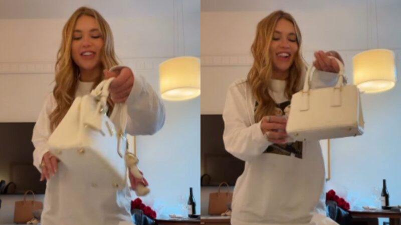 Virginia Fonseca ganha bolsa de luxo em Madri; saiba o valor do presente