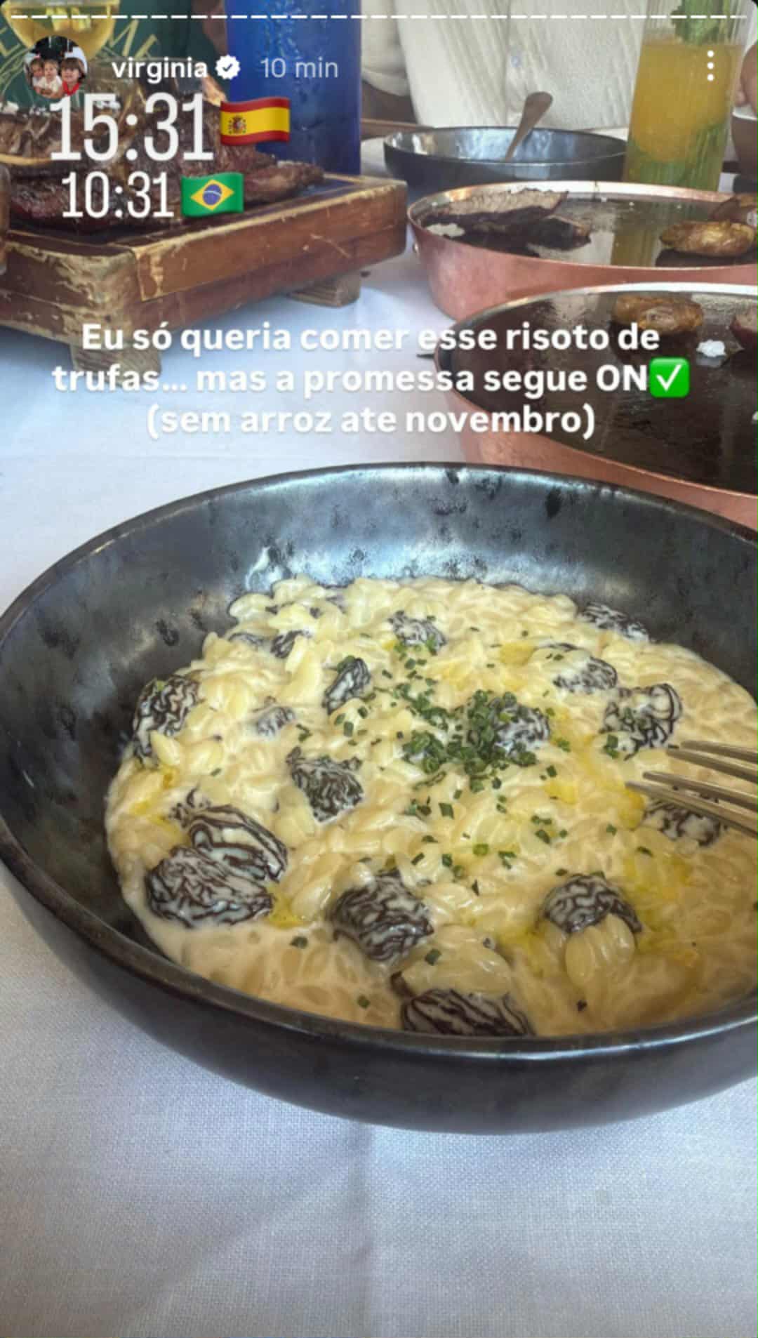 Virginia sofre ao cumprir promessa