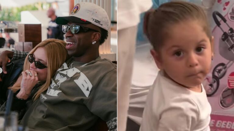 Saiba qual é o preço do presente que Vini Jr deu para Maria Flor