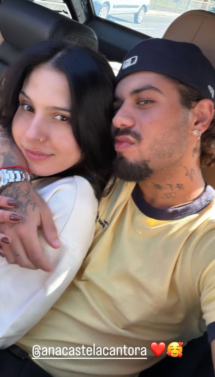 Zé Felipe posta foto com Ana Castela 