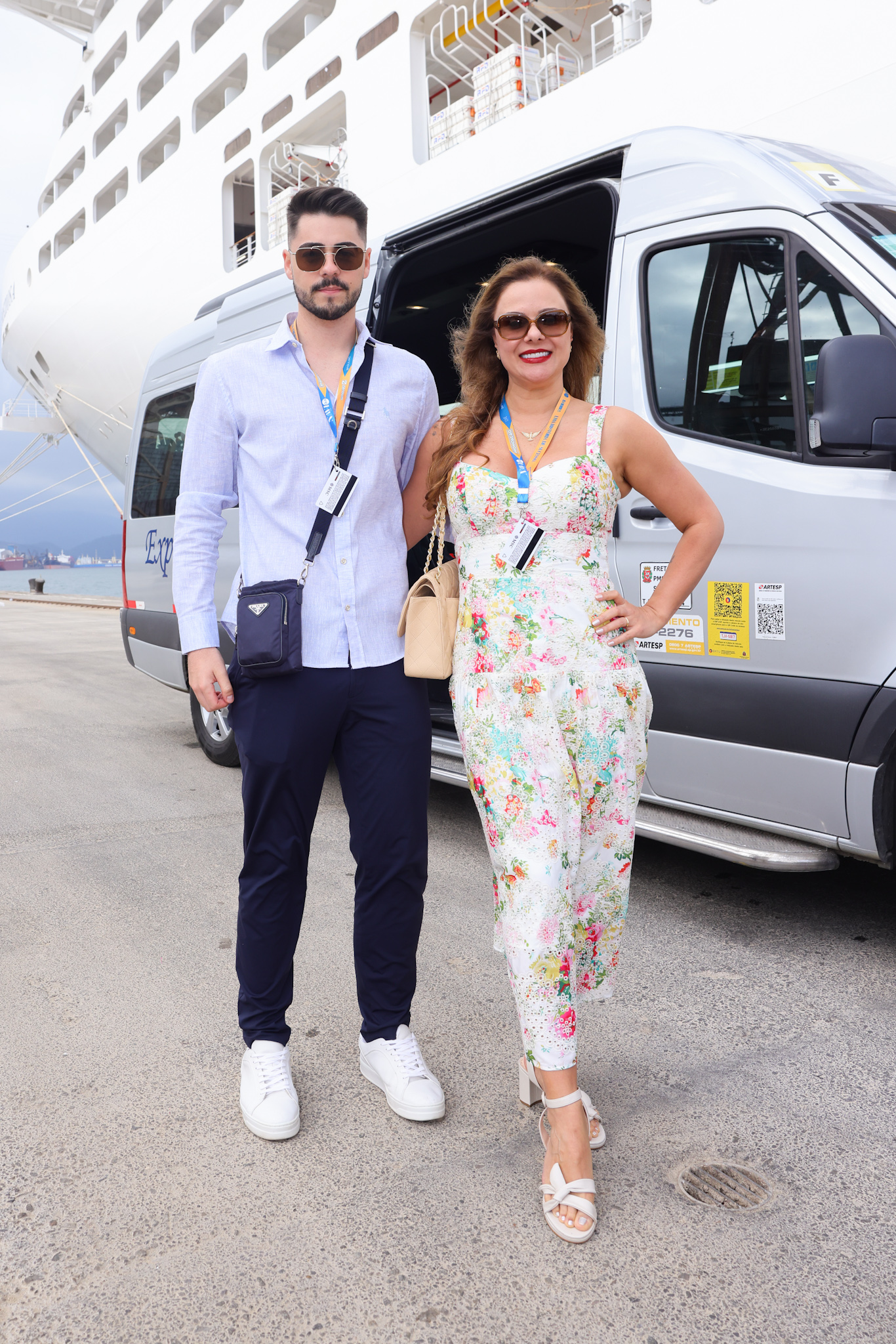 Enrico e Márcia Alves - Foto: Lucas Ramos / Brazil News