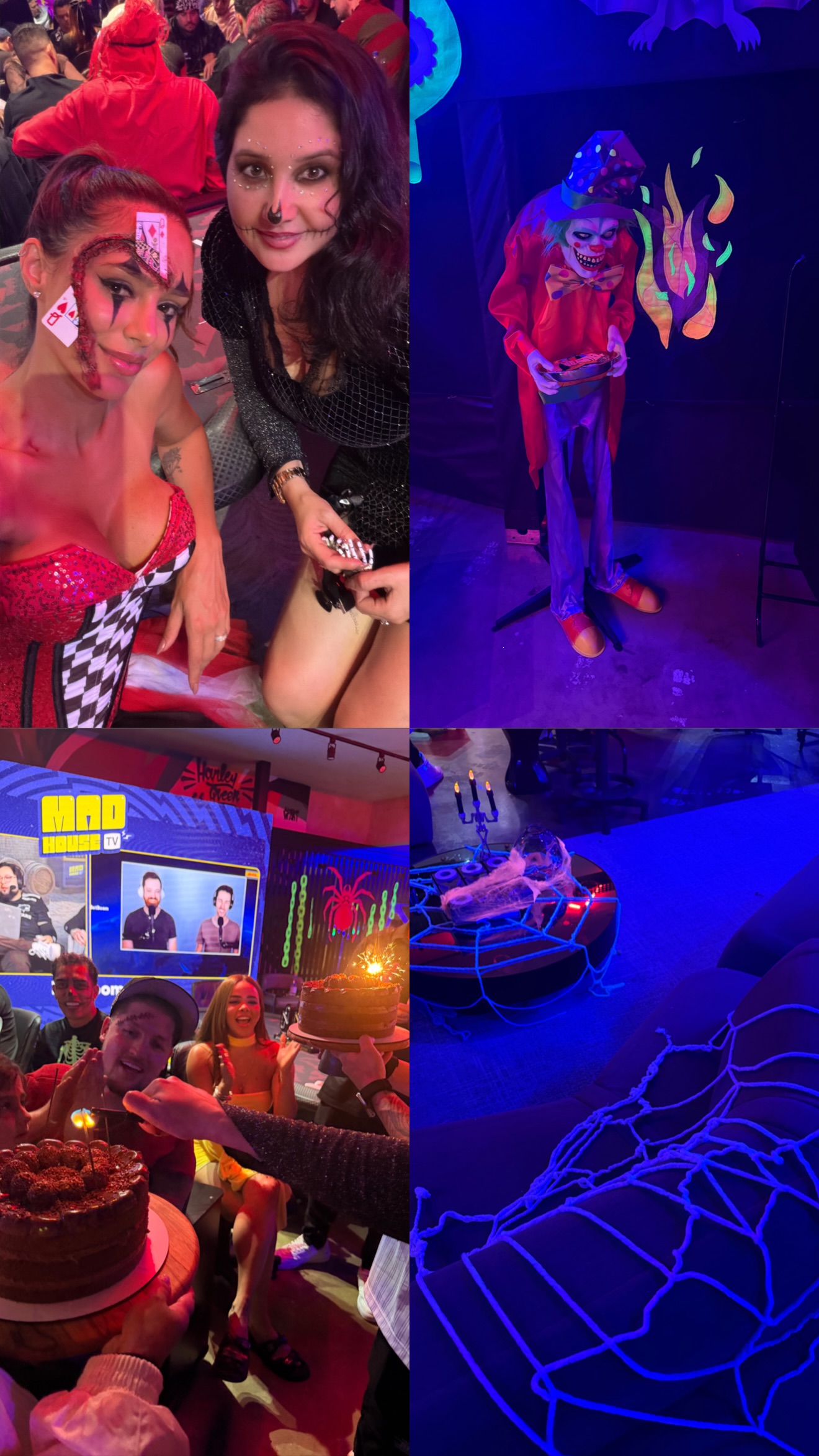 Neymar e Bruna Biancardi curtem Halloween — Foto: Reprodução/Instagram