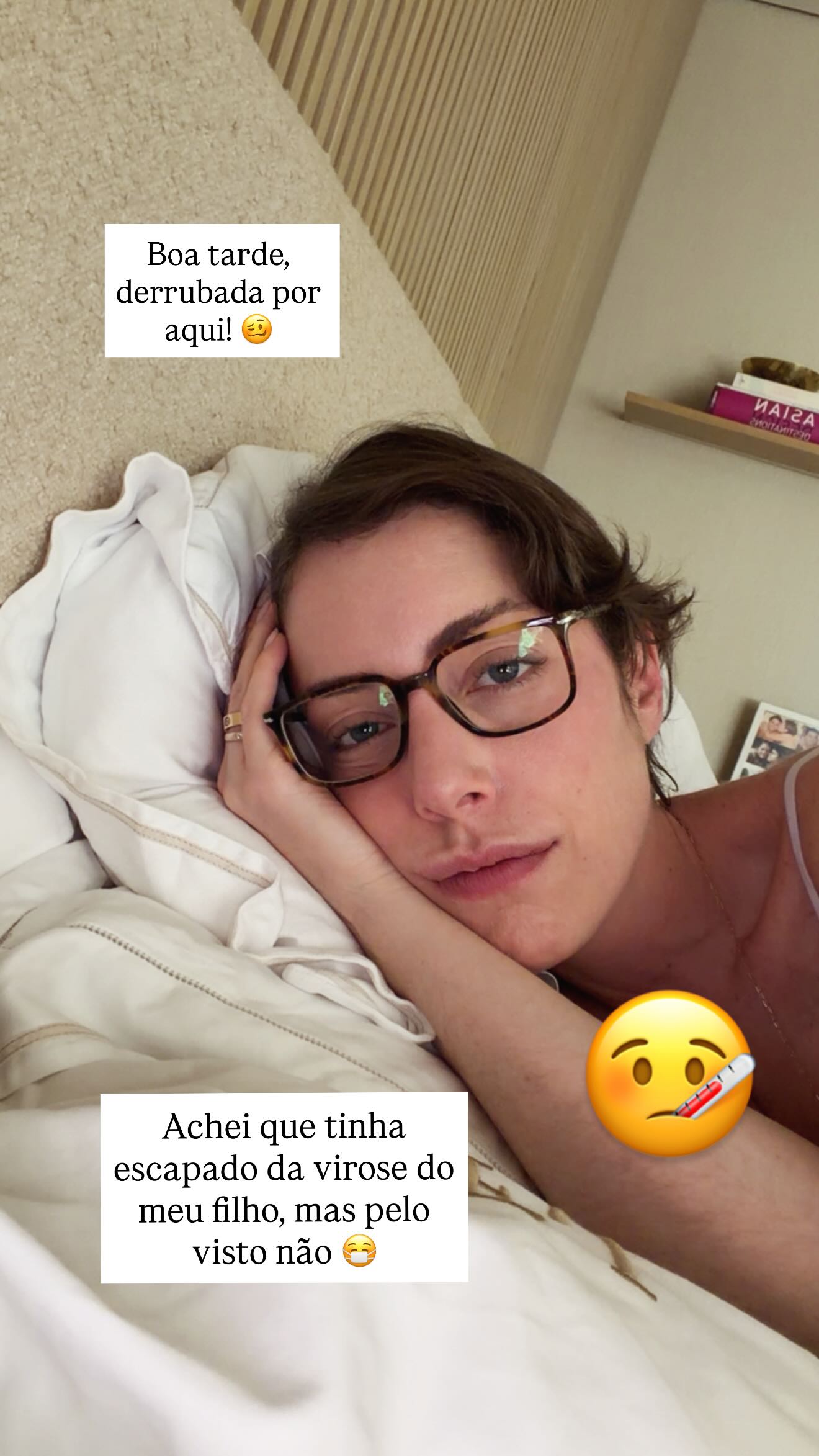 Storie de Fabiana Justus - Foto: Reprodução/Instagram @fabianajustus