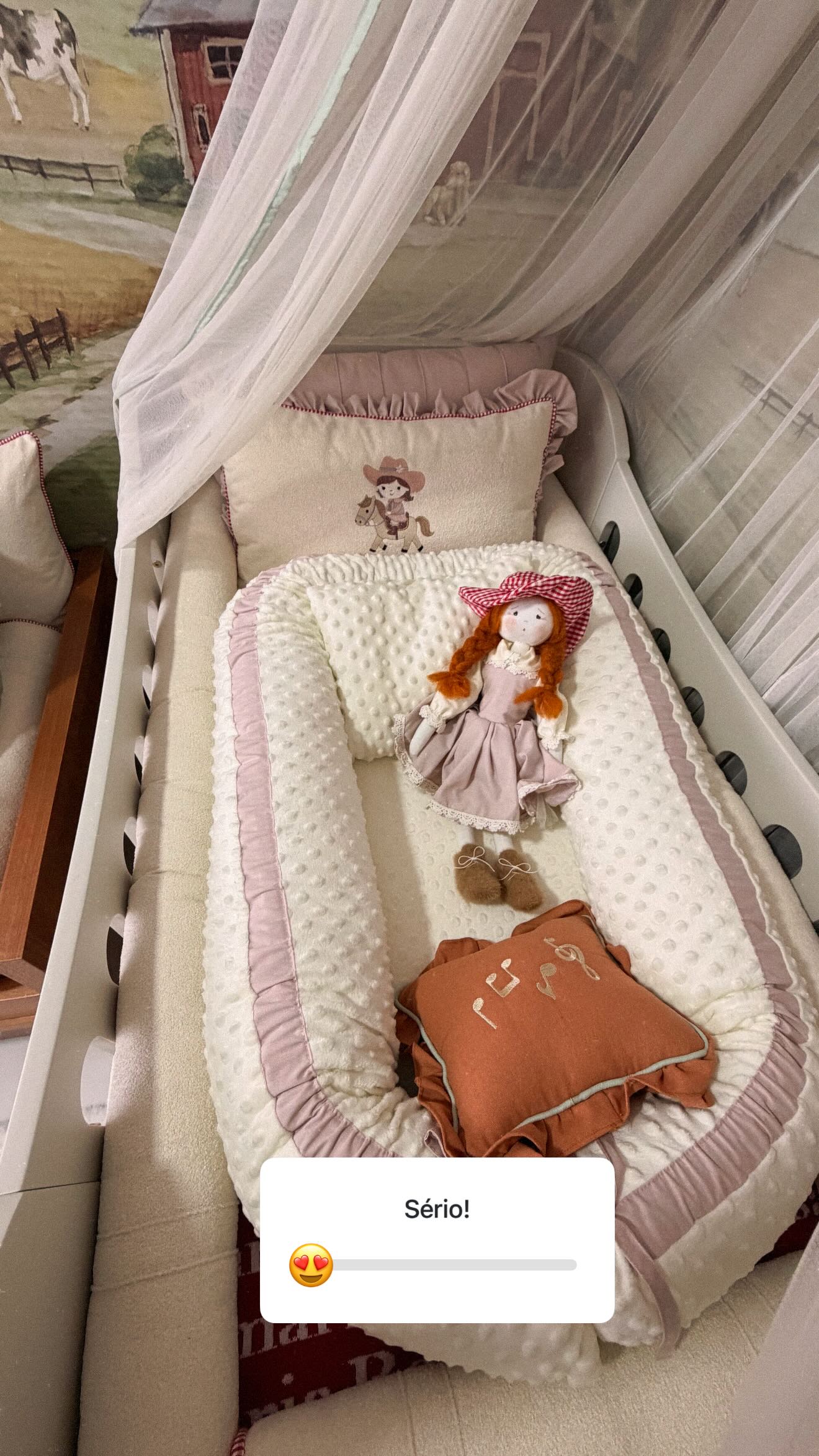 Key Alves mostra o quarto da filha – Foto: Reprodução/Instagram @keyalves