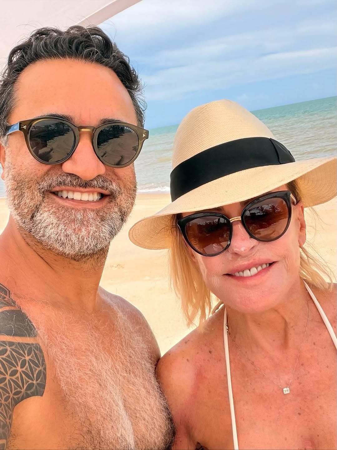 Ana Maria curte fim de semana na praia — Foto: Reprodução/Instagram @anamariabragaoficial