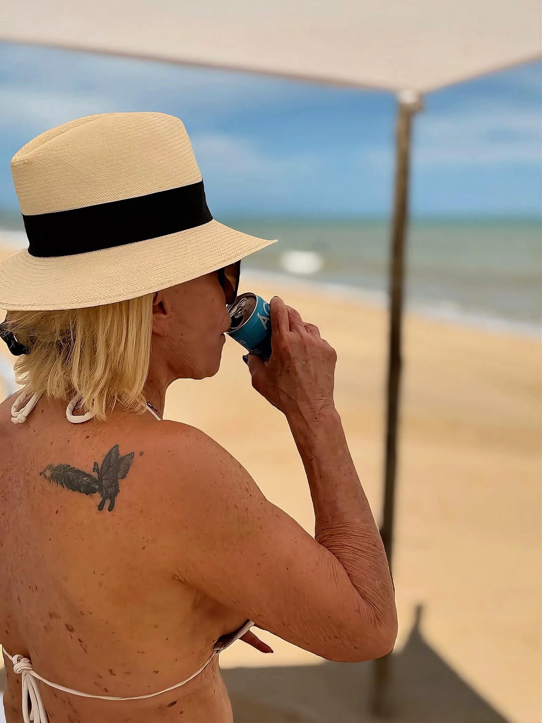 Ana Maria curte fim de semana na praia — Foto: Reprodução/Instagram @anamariabragaoficial