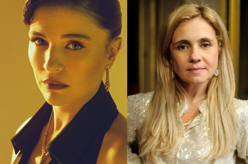 Gonca Vuslateri̇ e Adriana Esteves - Foto: Divulgação