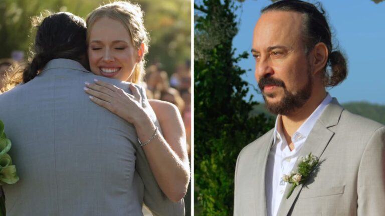 Gabriel O Pensador celebra casamento secreto em SC: ‘Solitário surfista não tá mais só’