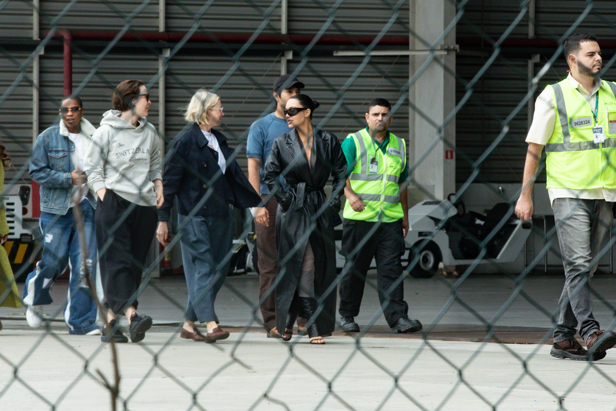 Kim Kardashian em um aeroporto no Rio de Janeiro - Foto: Victor Chapetta / BrazilNews