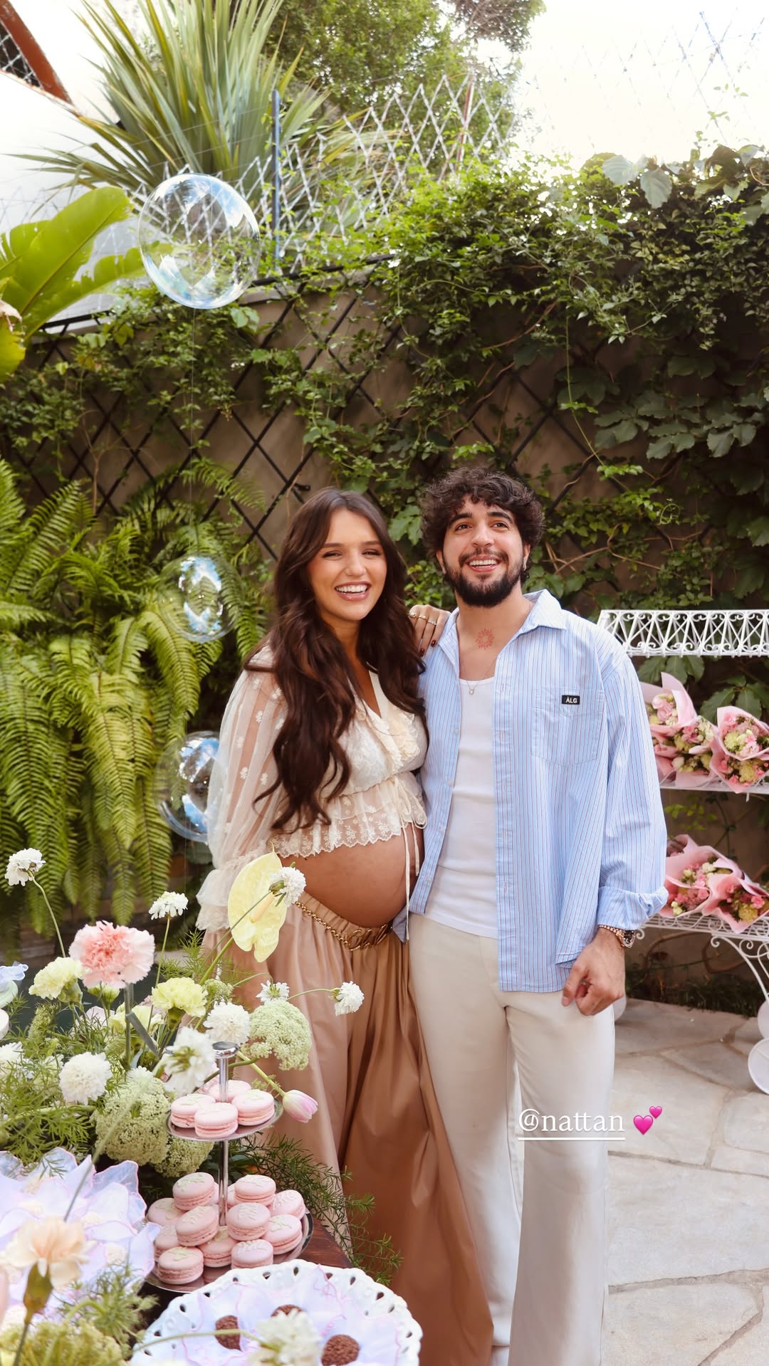 Chá de bebê da Zuza – Foto: Reprodução/Instagram @rafakalimann